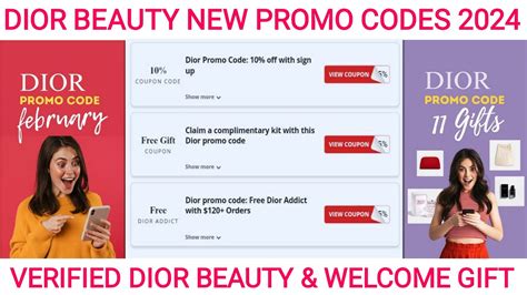 dior promo code july 2018|Dior uk promo code 2024.